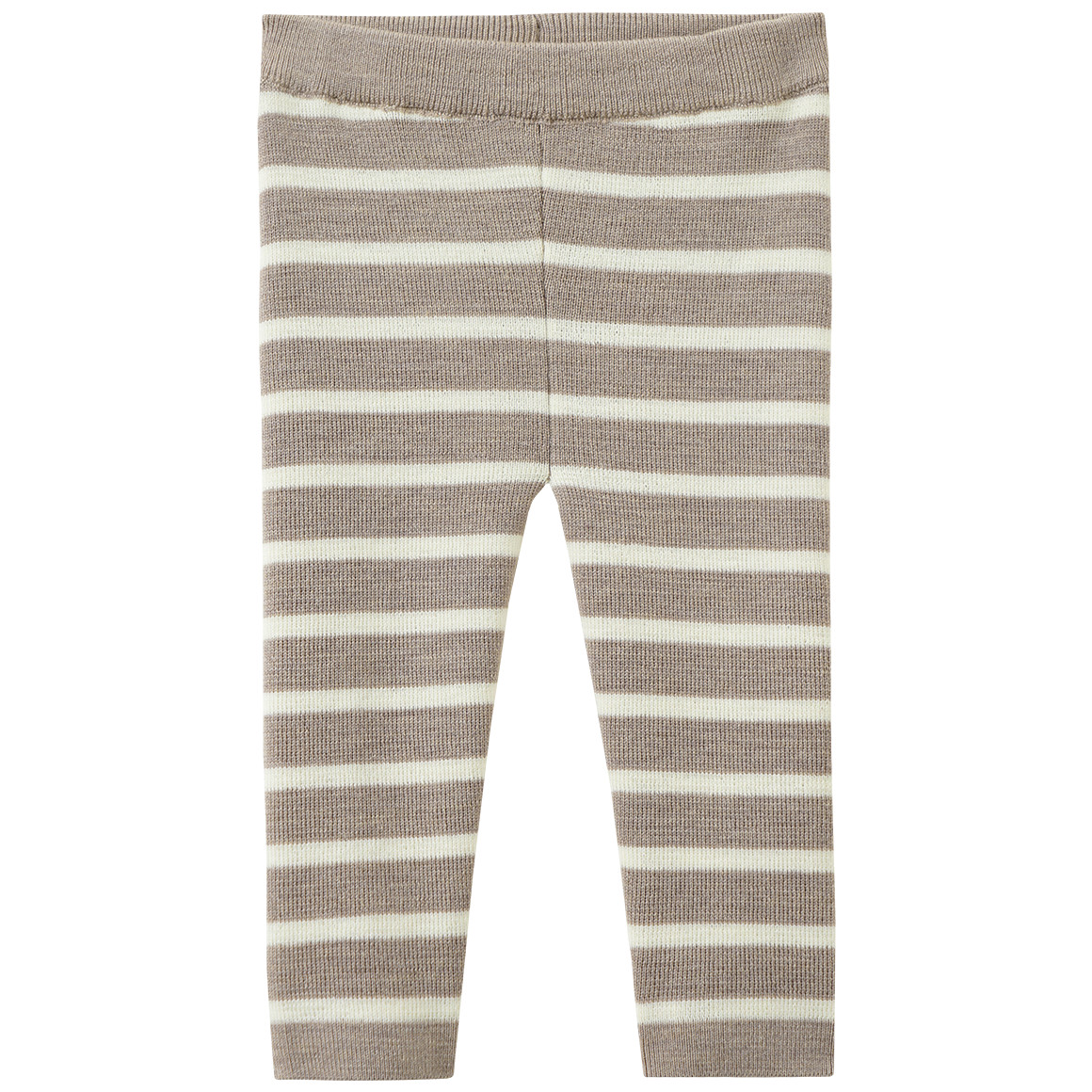Newborn Woll-Strickhose mit Streifen von Topomini