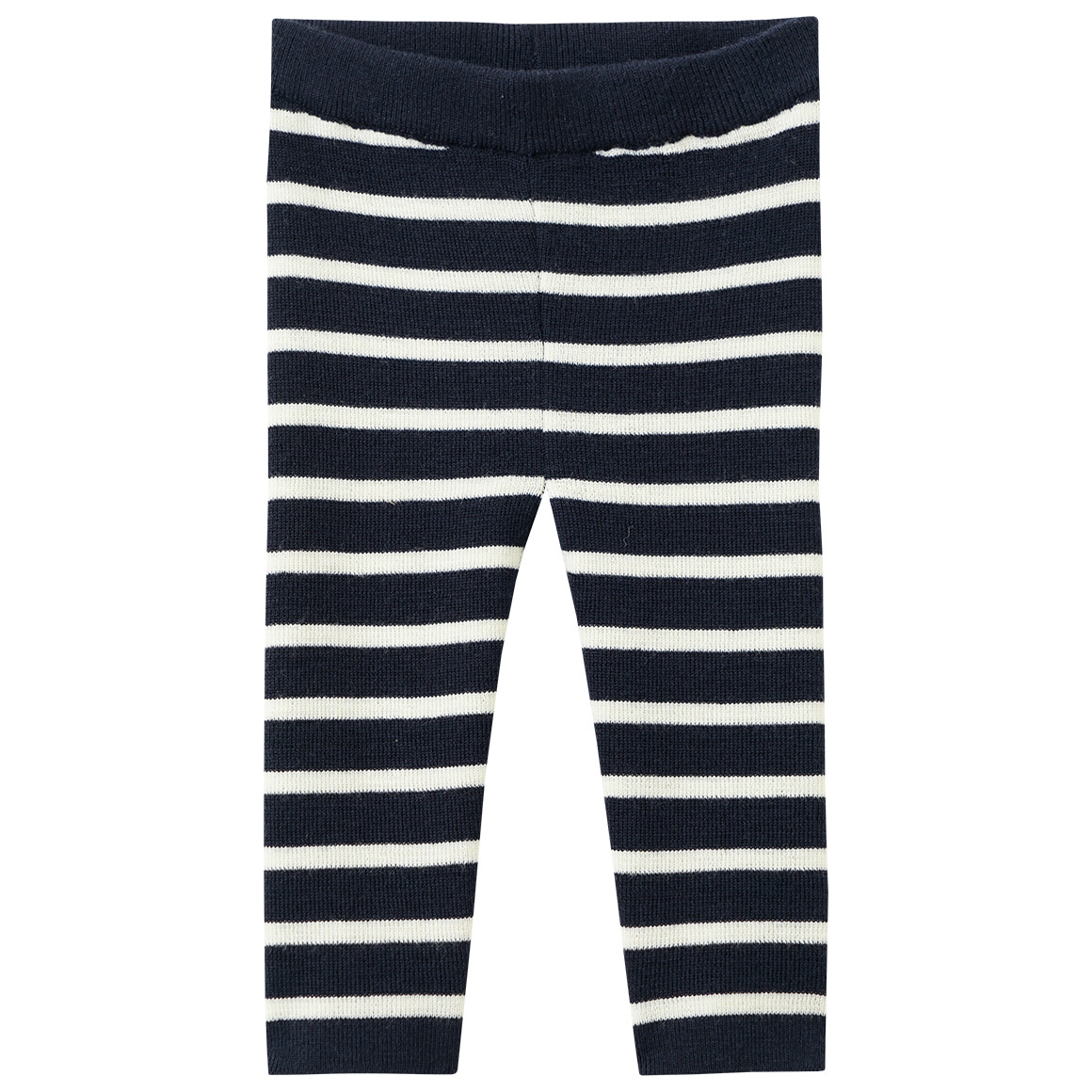 Newborn Woll-Strickhose mit Streifen von Topomini
