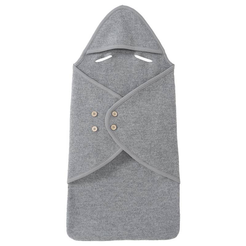Newborn Wollwalk-Fußsack mit Kapuze Newborn Wollwalk-Fußsack mit Kapuze von Topomini