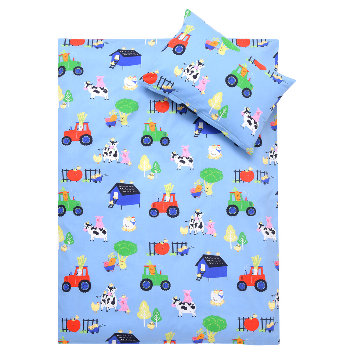 Renforcé Kinder Bettwäsche 100x135 cm Renforcé Kinder Bettwäsche 100x135 cm von Topomini