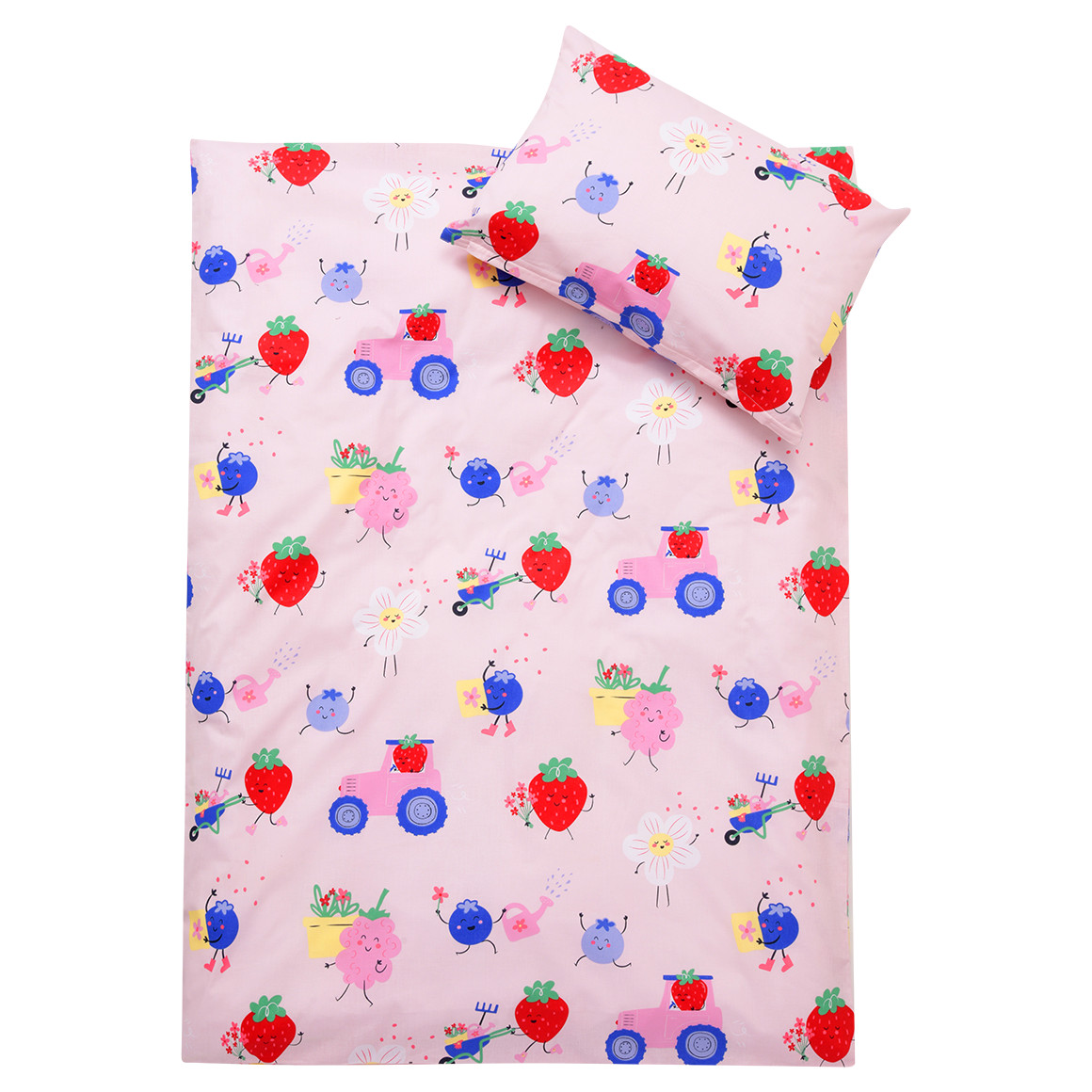 Renforcé Kinder Bettwäsche 100x135 cm Renforcé Kinder Bettwäsche 100x135 cm von Topomini