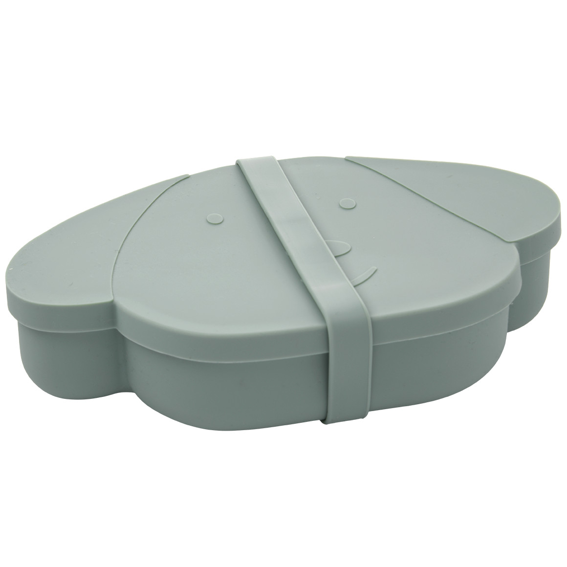 Silikon-Brotdose mit Deckel im Hunde-Design Silikon-Brotdose mit Deckel im Hunde-Design von Topomini