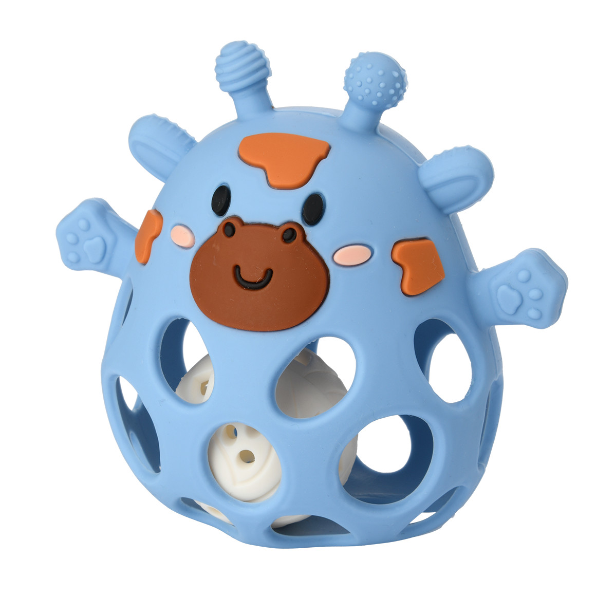 Silikon-Rassel in Giraffen-Form von Topomini