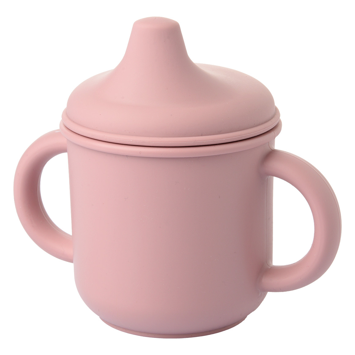 Silikon-Trinklernbecher mit Henkel Silikon-Trinklernbecher mit Henkel von Topomini