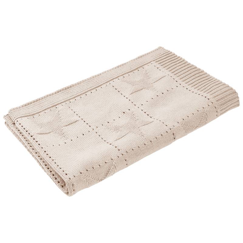 Strickdecke mit Sternen von Topomini