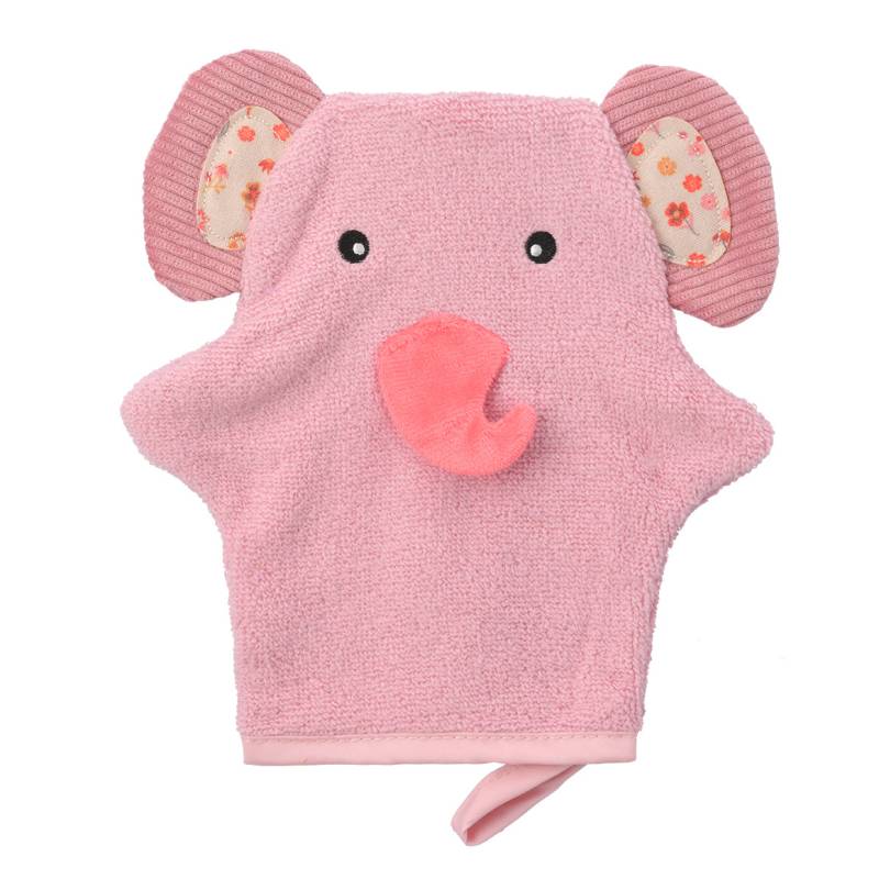 Waschhandschuh im Elefant-Design von Topomini