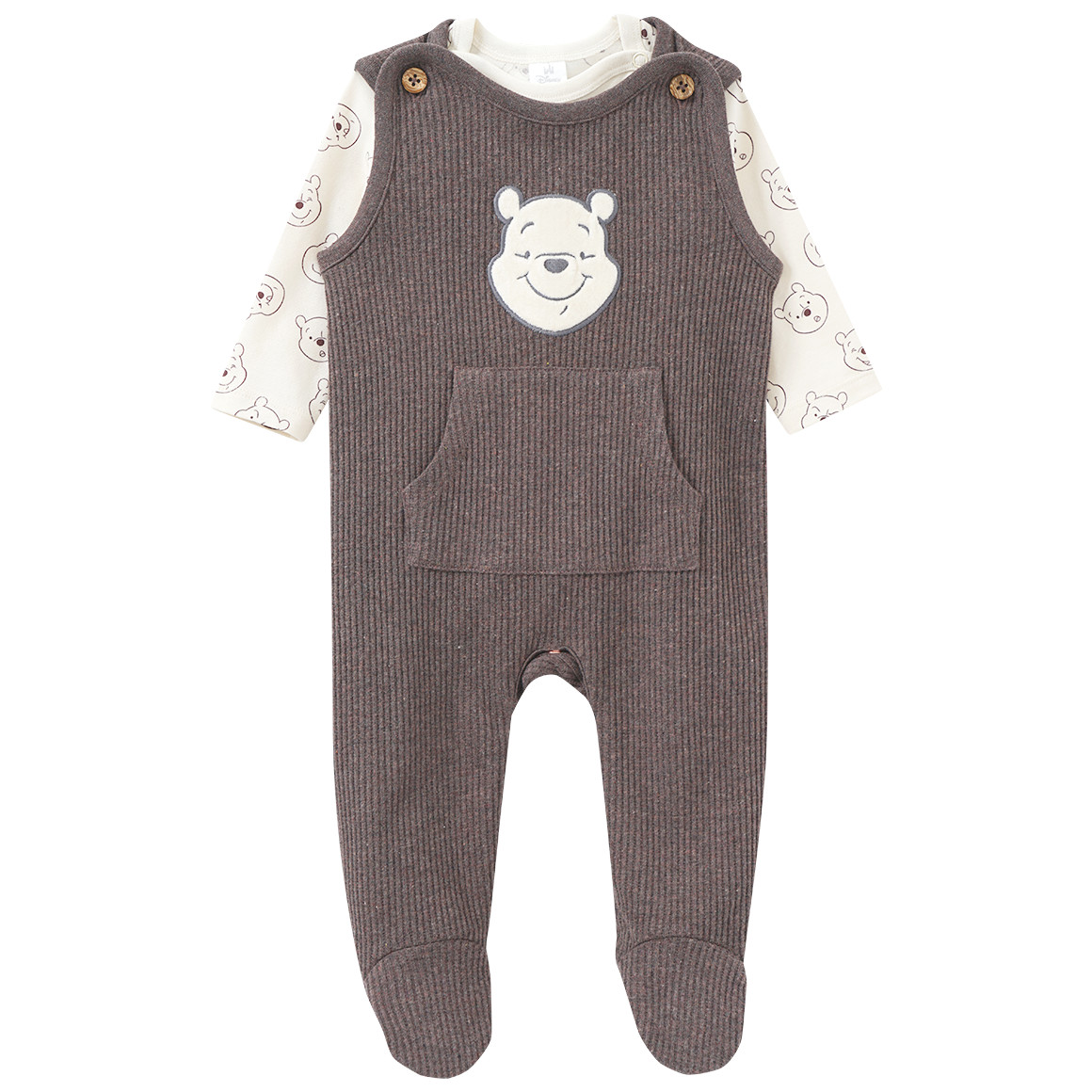 Winnie Puuh Set mit Strampler und Body Winnie Puuh Set mit Strampler und Body von Topomini