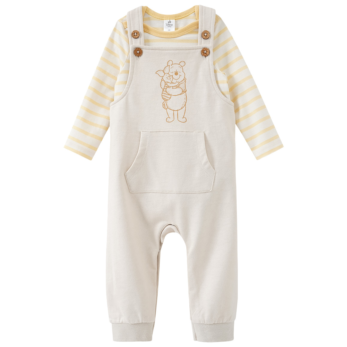 Winnie Puuh Set mit Strampler und Body Winnie Puuh Set mit Strampler und Body von Topomini