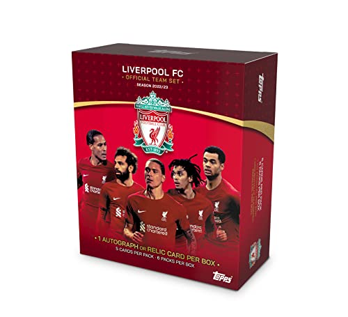 2022/23 Topps Liverpool FC Team-Set Box von Topps
