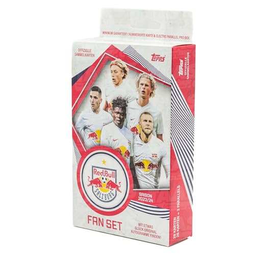 2023/24 Topps Red Bull Salzburg Official Fan-Set Hanger Box von Topps