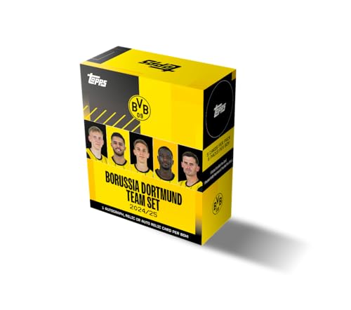 2024-25 Topps Borussia Dortmund Team-Set – Box (30 Karten) von Topps