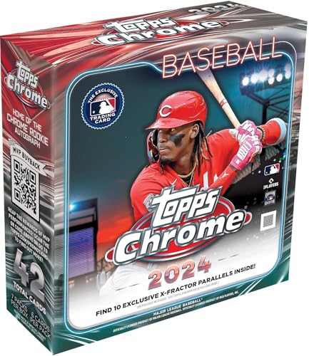 2024 Topps Chrom-Baseballfabrik versiegelte Monsterbox – Baseball-Komplett-Sets 2024 Topps Chrom-Baseballfabrik versiegelte Monsterbox – Baseball-Komplett-Sets von Topps