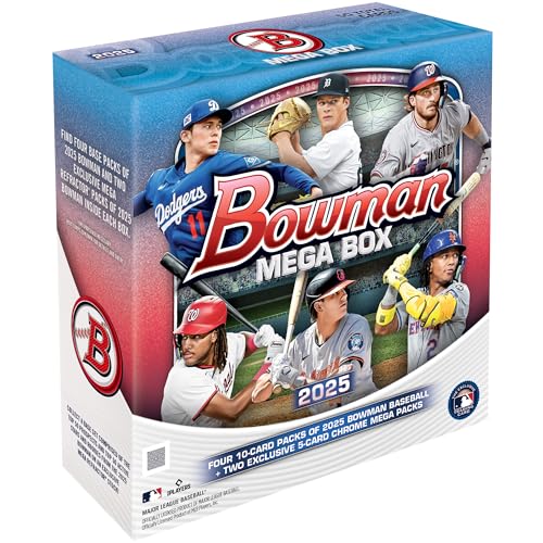 2025 Bowman Baseball – Fabrikversiegelt – Mega Box von Topps