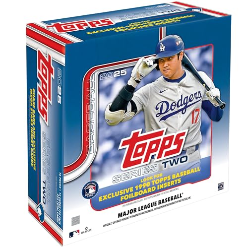 2025 Topps Baseball Serie 2 – werksseitig versiegelt – Mega-Box von Topps
