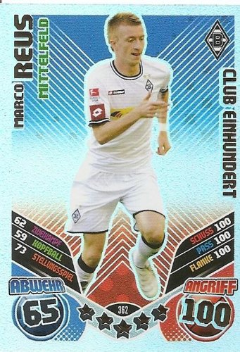 Match Attax 11/12 Hundred 2011/2012 100 Club Einhundert Marco Reus Match Attax 11/12 Hundred 2011/2012 100 Club Einhundert Marco Reus von Topps