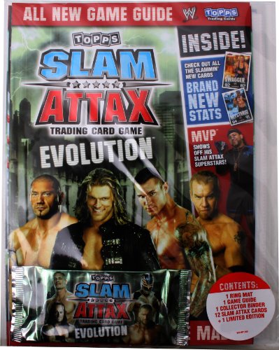 Slam Attax Kartenspiel – Sammelalbum für Catch Evolution Booster von Topps