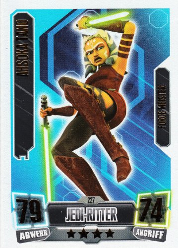 Star Wars Force Attax Serie 2 Einzelkarte 227 Ahsoka Tano Jedi-Ritter Force Meister deutsch Star Wars Force Attax Serie 2 Einzelkarte 227 Ahsoka Tano Jedi-Ritter Force Meister deutsch von Topps