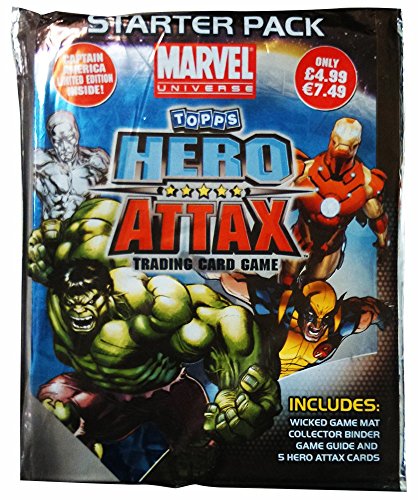 Topps TO90302 - Hero Attax Starter von Marvel