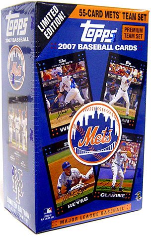 Topps 2007 New York Mets Team Set Sammelkarten von Topps