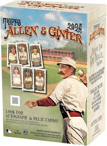 Topps 2024 Allen & Ginter Baseball Factory versiegelte Vorteilsbox – Baseball-Wachspackungen Topps 2024 Allen & Ginter Baseball Factory versiegelte Vorteilsbox – Baseball-Wachspackungen von Topps