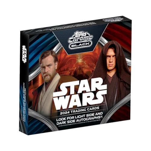 Topps 2024 Star Wars Chrome Black Hobby Box von Topps