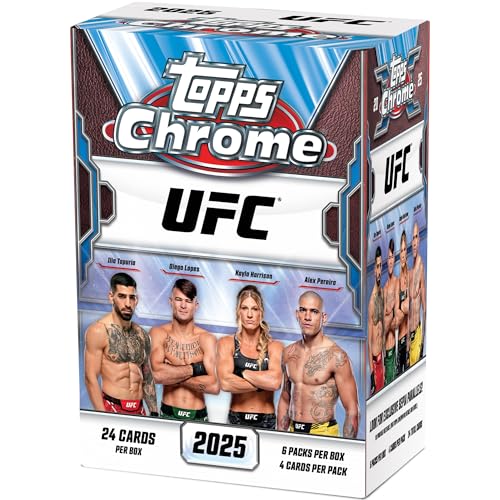 Topps 2025 Chrome UFC – werkseitig versiegelt – Vorteilsbox Topps 2025 Chrome UFC – werkseitig versiegelt – Vorteilsbox von Topps