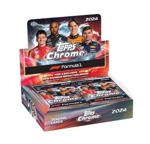 Topps Chrome Qualify Wrap Box 2024 Formel 1 Qualify LAP Box Formel 1 Chrome Qualify Wrap Box von Topps
