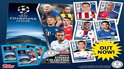 Topps D105692-DE European Soccer Club Quartett Bundesliga 2016/2017 Kartenspiel, 36 Karten von Topps