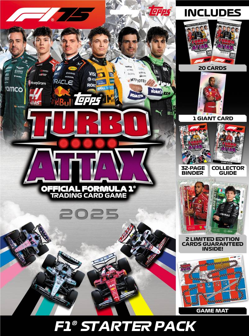 Topps Formula 1 Sammelkarten Turbo Attax Starterset von Topps