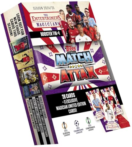 TOPPS Mini-Zinn-Matchkarten Attax UCL 24-25 TOPPS Mini-Zinn-Matchkarten Attax UCL 24-25 von TOPPS