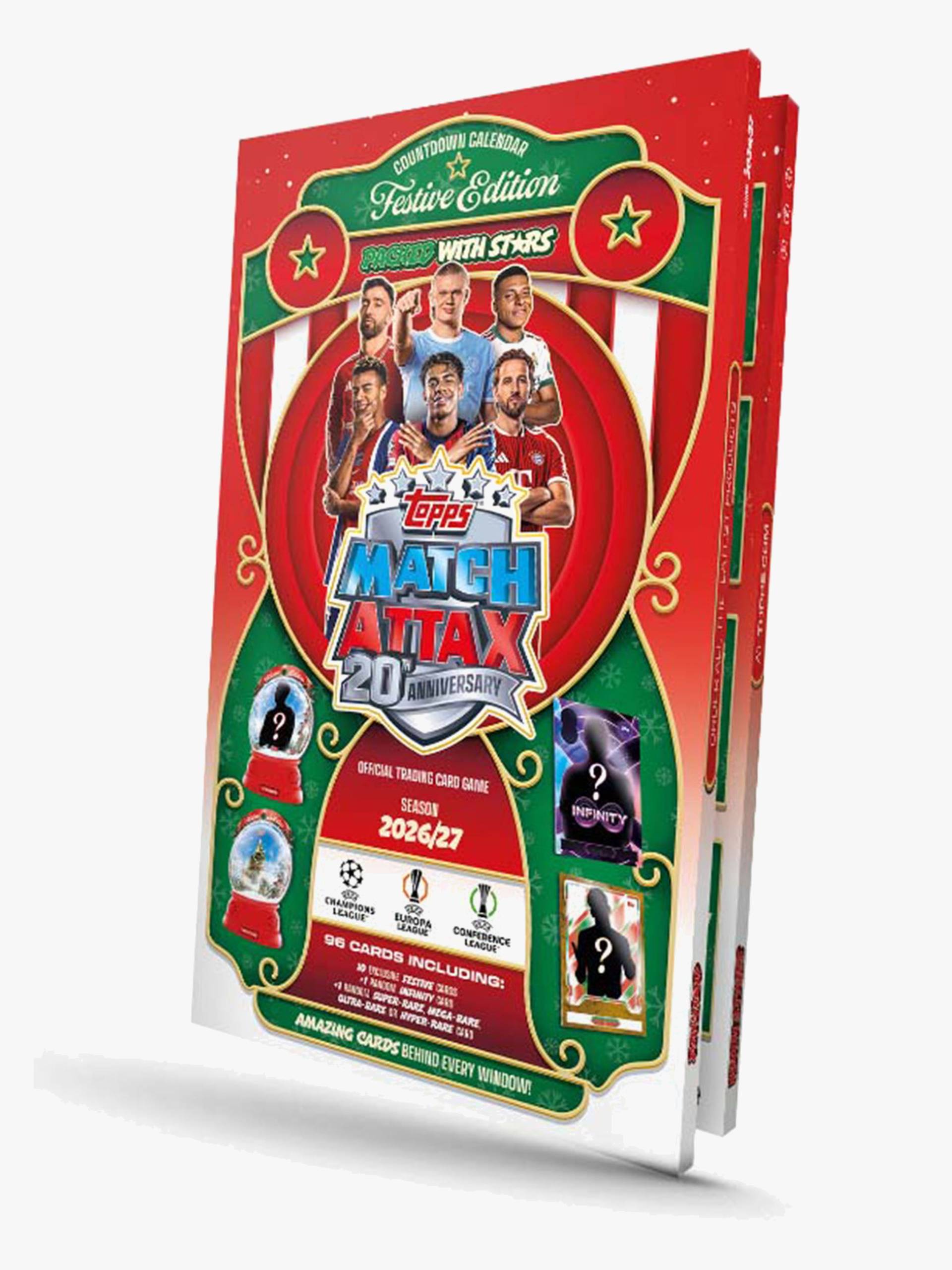 Topps Match Attax Champions League Adventskalender 2026 von Topps