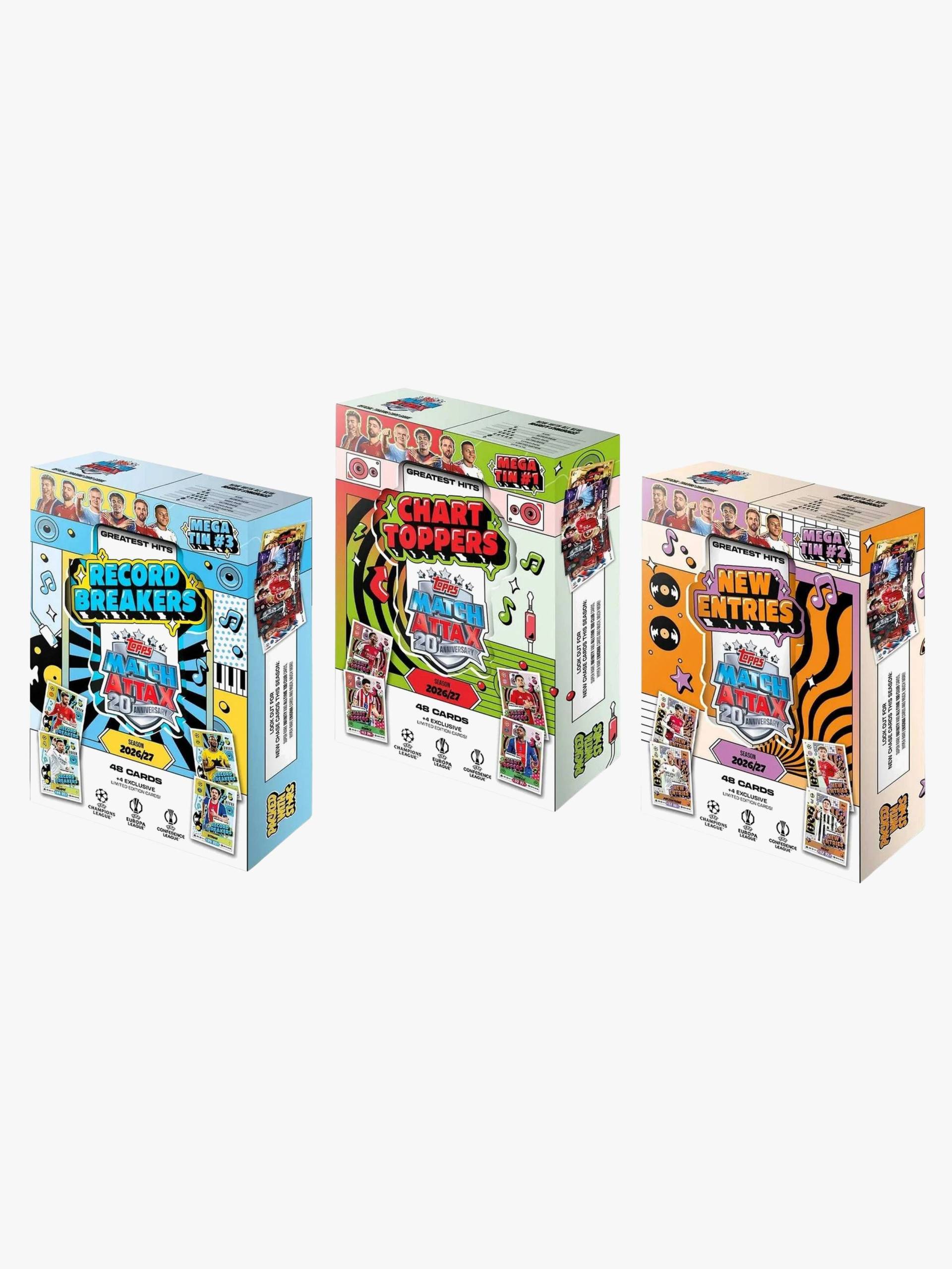 Topps Match Attax Champions League Sammelkarten Mega Tin Gemischt von Topps