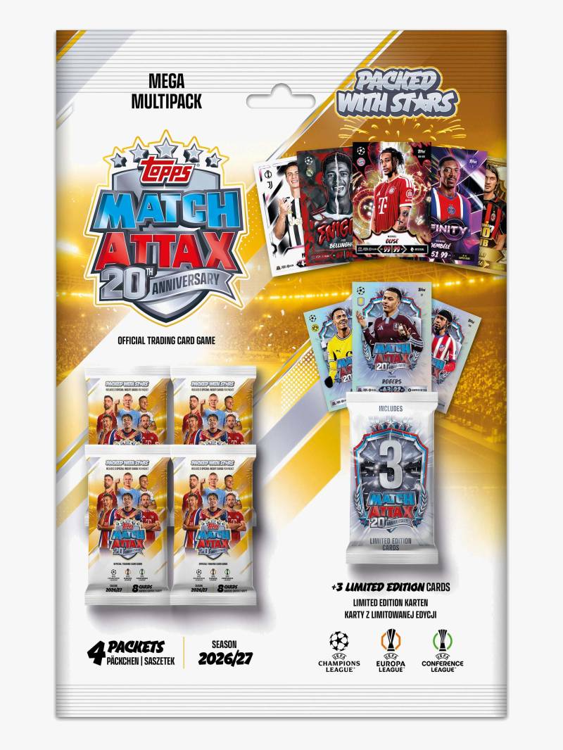 Topps Match Attax Champions League Sammelkarten Mega Topps Match Attax Champions League Sammelkarten Mega von Topps