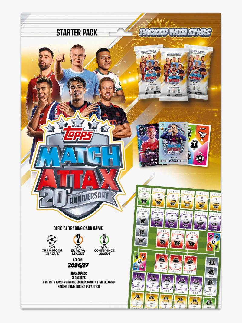 Topps Match Attax Champions League Sammelkarten Starter-Pack Topps Match Attax Champions League Sammelkarten Starter-Pack von Topps