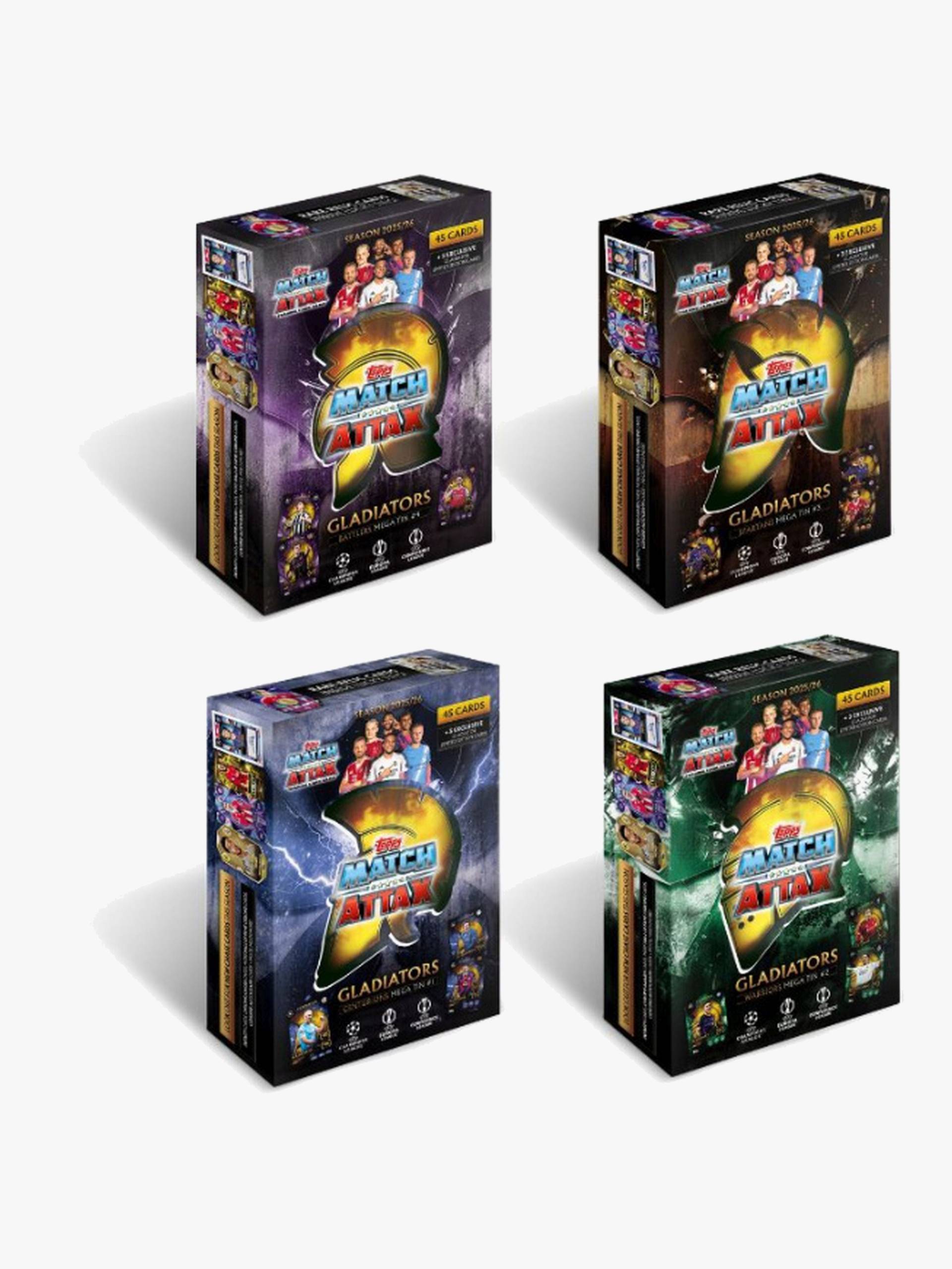 Topps Match Attax Sammelpäckchen Gemischte Auswahl Mega Tin Topps Match Attax Sammelpäckchen Gemischte Auswahl Mega Tin von Topps