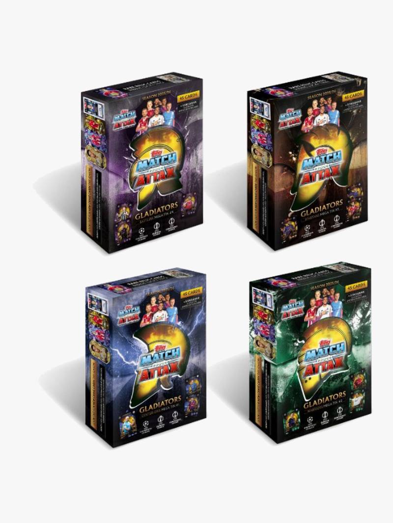 Topps Match Attax Sammelpäckchen Gemischte Auswahl Mega Tin Topps Match Attax Sammelpäckchen Gemischte Auswahl Mega Tin von Topps