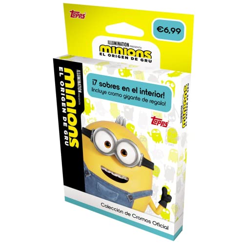 Topps Minions Rise of Gru Sticker-Kollektion - Deckbox von Topps