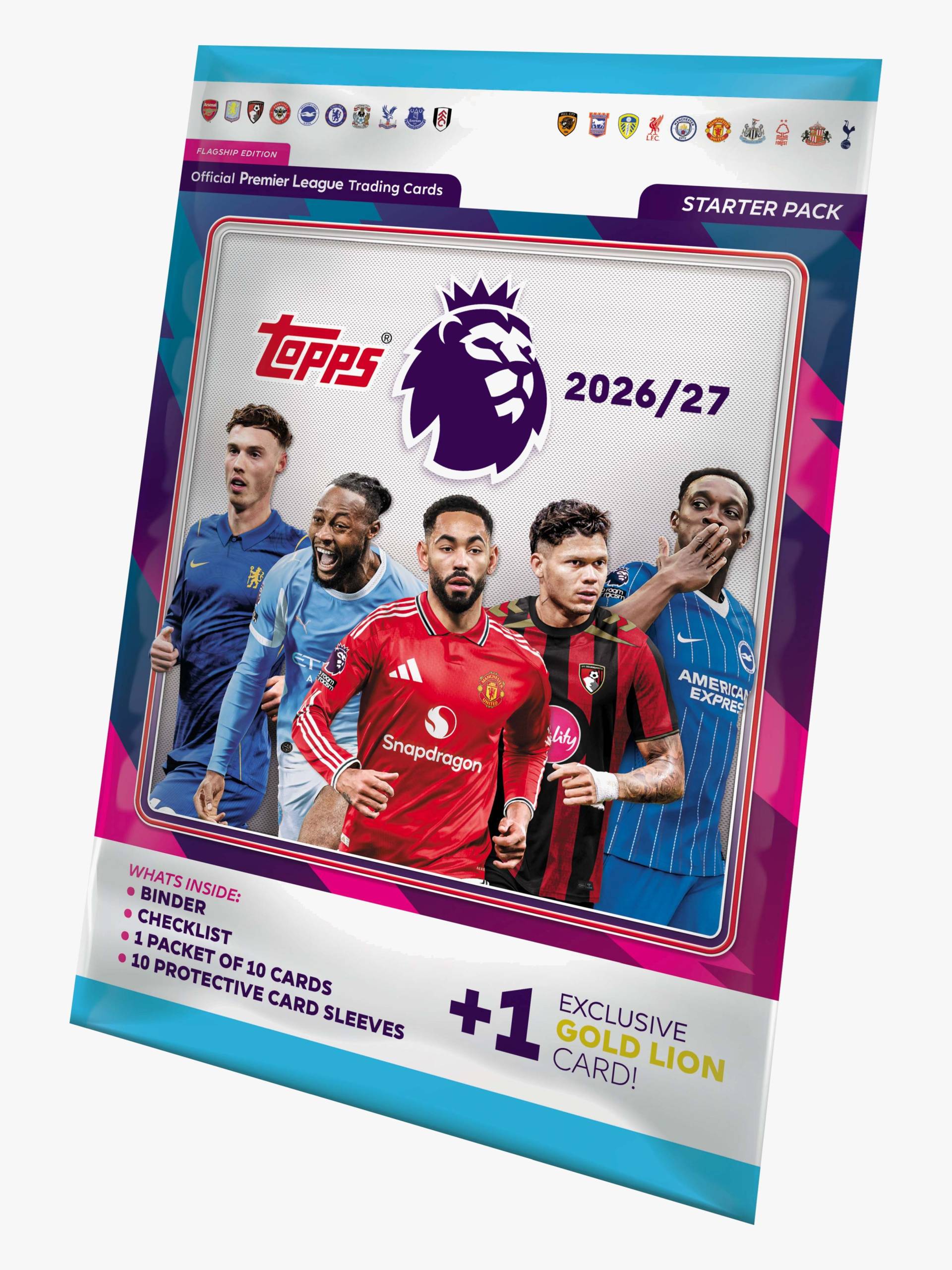 Topps Premier League Sammelkarten Starter-Pack von Topps