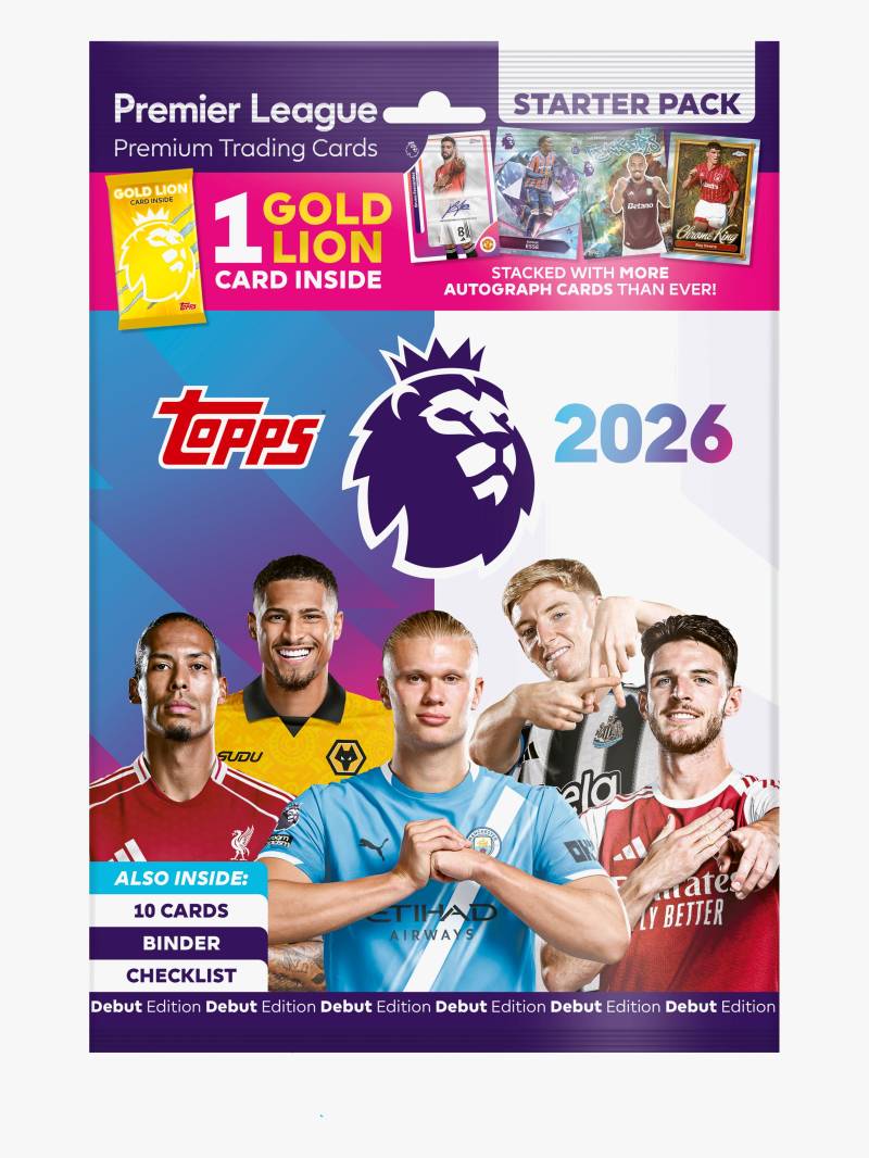 Topps Premier League Sammelkarten Starterset 10 Teile Topps Premier League Sammelkarten Starterset 10 Teile von Topps