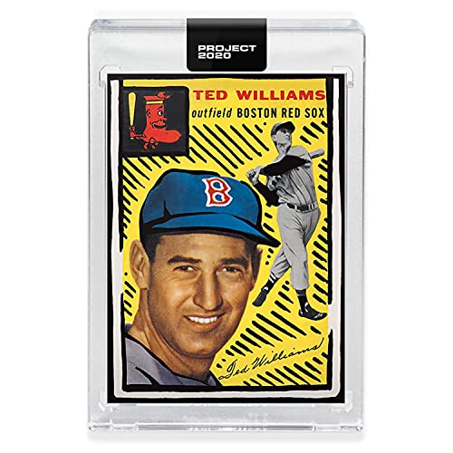 Topps Project 2020 Karte 246-1954 Ted Williams von Joshua Vides Topps Project 2020 Karte 246-1954 Ted Williams von Joshua Vides von Topps