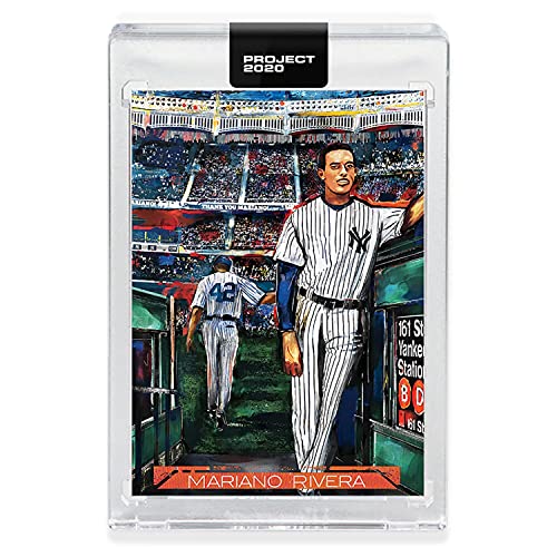 Topps Projekt 2020 Karte 242-1992 Mariano Rivera von Andrew Thiele von Topps