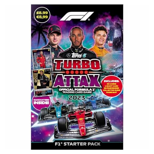 Topps Turbo Attax Formula 1 2023 Sammelkarten Starterset von Topps