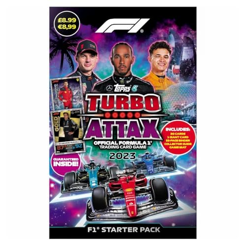 Topps Turbo Attax Formula 1 2023 Sammelkarten Starterset von Topps