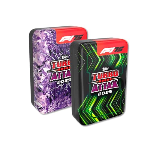 Topps Turbo Attax Formula 1 2025 - Mega-Dosen-Bundle – Exklusiv online! Enthält die Mega-Dosen Lightning Lids und Shakedown im Bundle. von Topps