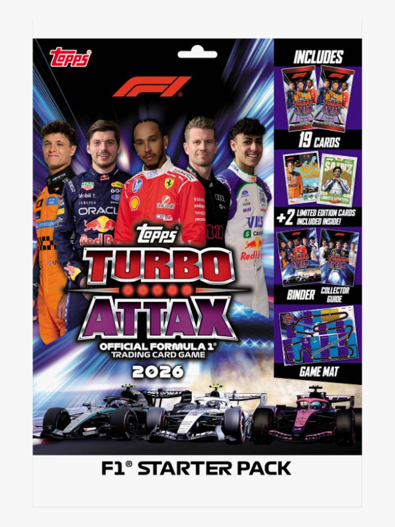Topps Turbo Attax Formula 1 Sammelkarten Starter Pack Topps Turbo Attax Formula 1 Sammelkarten Starter Pack von Topps