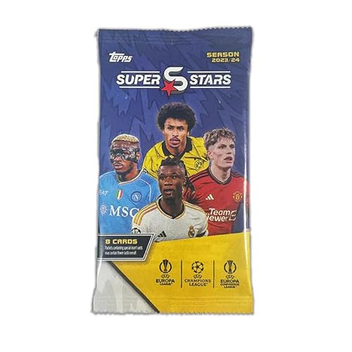 Topps UCL Superstars 2023/24-1 Booster von Topps