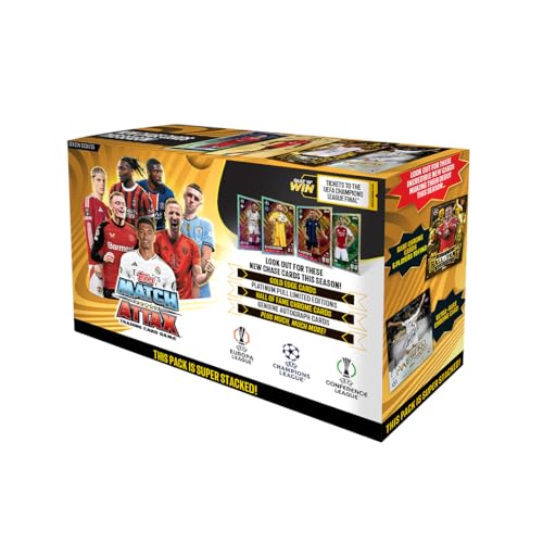 Topps UEFA Champions League Match Attax 24/25 Trading and Collectible Card Game (Flow Pack of 40) von Topps