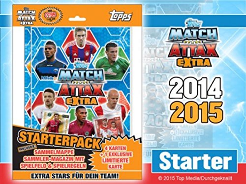 Topps079930 - Match Attax Extra Bundesliga 2014/2015 - Starter Set - Deutsch Topps079930 - Match Attax Extra Bundesliga 2014/2015 - Starter Set - Deutsch von Topps