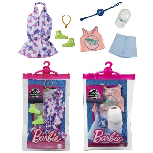 Barbie Kleidung & Zubehör Set Doppelpack - JW - GRD45 & GRD46 von Toptoys2u Bargain Bundles