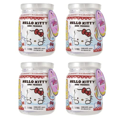 Toptoys2u Bargain Bundles Sanrio Hello Kitty Double Dippers Sammelfiguren Surprise Blind 4 Stück von Toptoys2u Bargain Bundles
